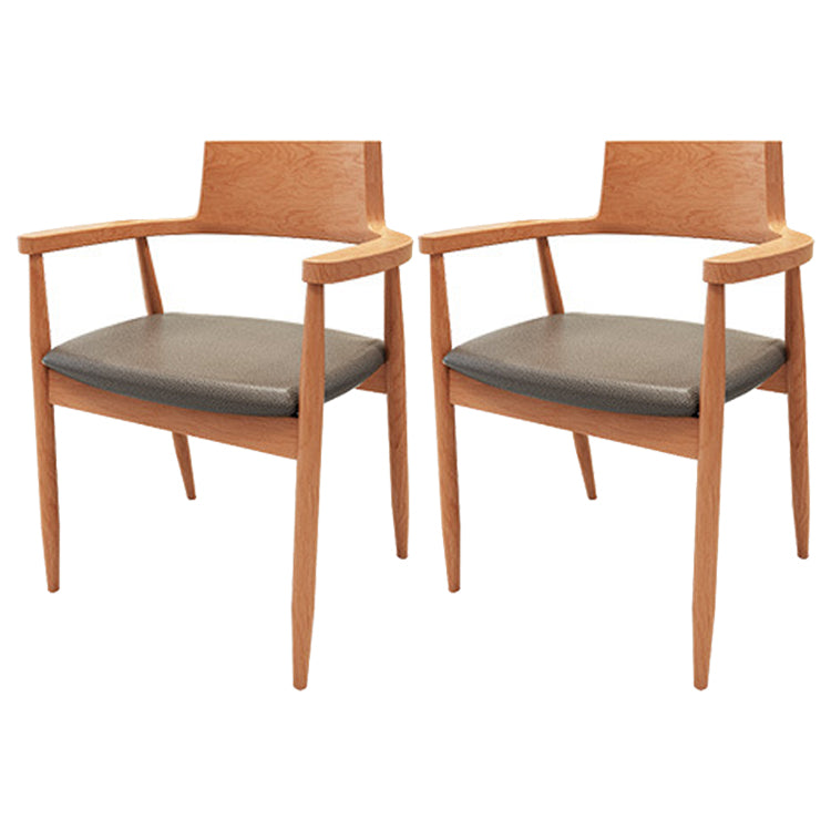 Minimalist 1/2/5 Pieces Dining Table Set Solid Wood Dining Table and Wood Chairs