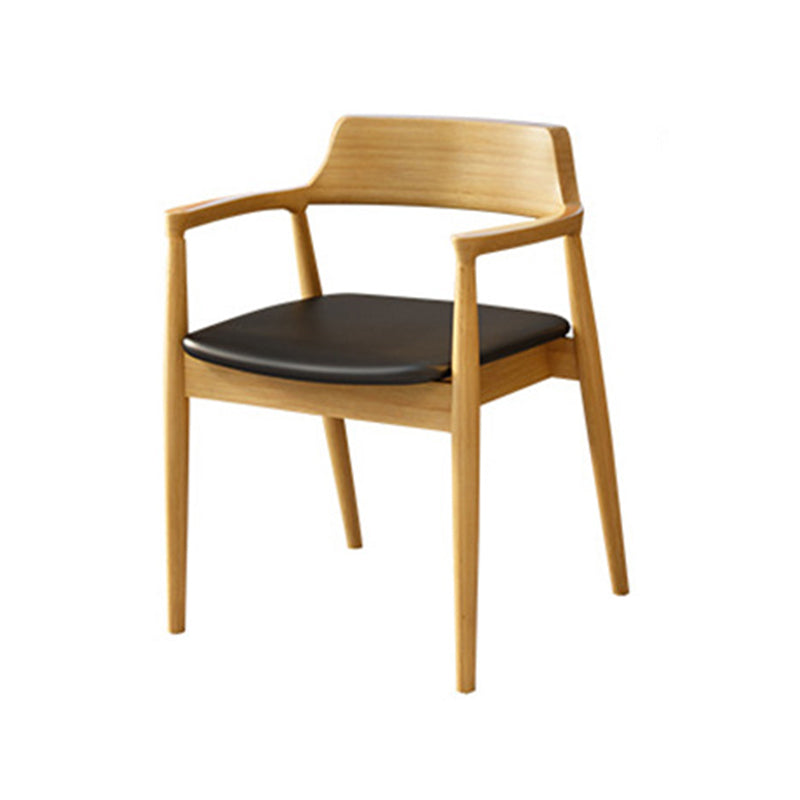 1/2/5/7 Pièces en bois Ensemble de table à manger contemporaine en bois avec chaises en bois