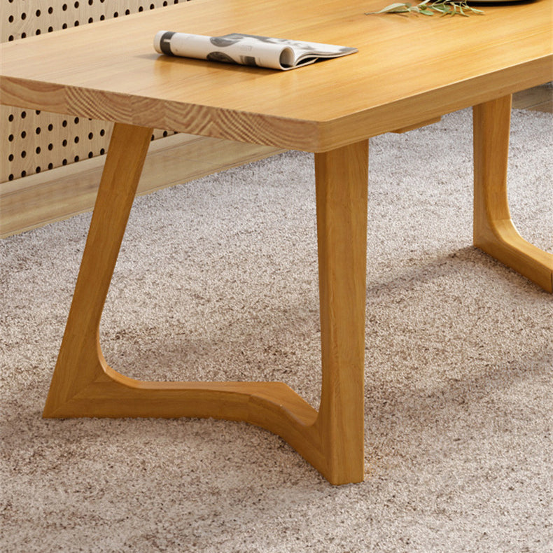 1/2/5/7 Pièces en bois Ensemble de table à manger contemporaine en bois avec chaises en bois