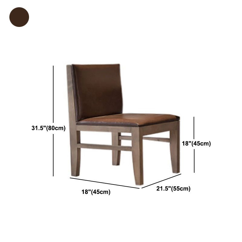 1/2 pièces Ensemble de meubles à manger en bois traditionnel avec chaises en bois meubles de table naturelle