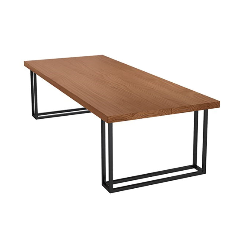 Pièces rectangulaires 1/2/9 Pièces Ensemble de restauration Natural and Black Windsor Back Chair pour cuisine