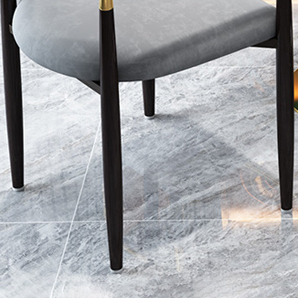 Glam 1/4/5 Pieces Dining Set Gold Base and Stone Top Table Kitchen Set for Dining Room