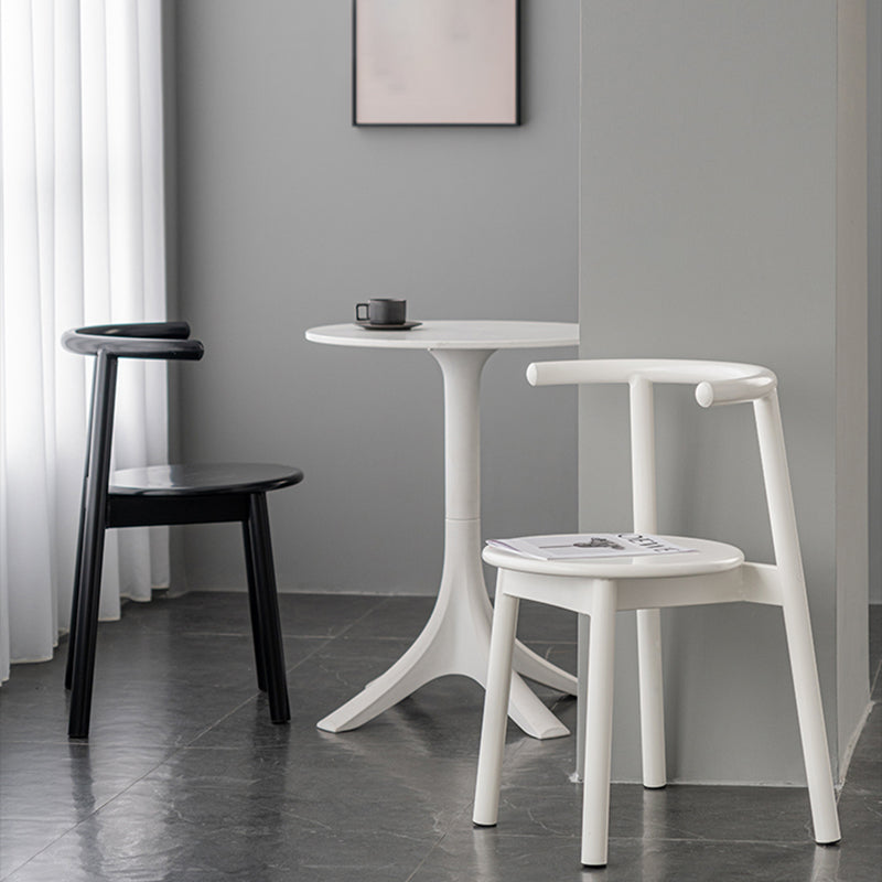 Sillas contemporáneas que cenan las sillas laterales abiertas sin brazos con las piernas del metal para la cocina