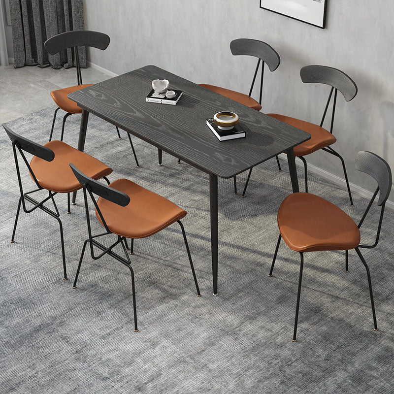 Chaises de salle à manger sans bras industrielles
