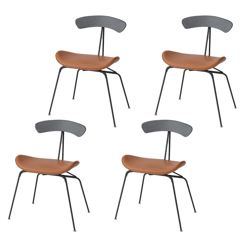 Chaises de salle à manger sans bras industrielles