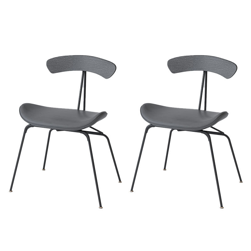 Chaises de salle à manger sans bras industrielles