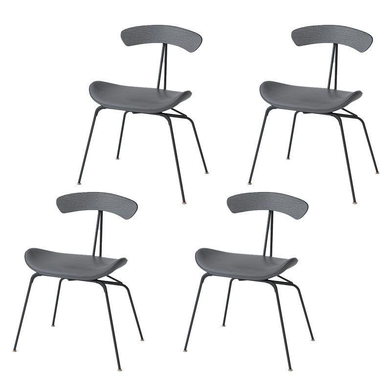Chaises de salle à manger sans bras industrielles
