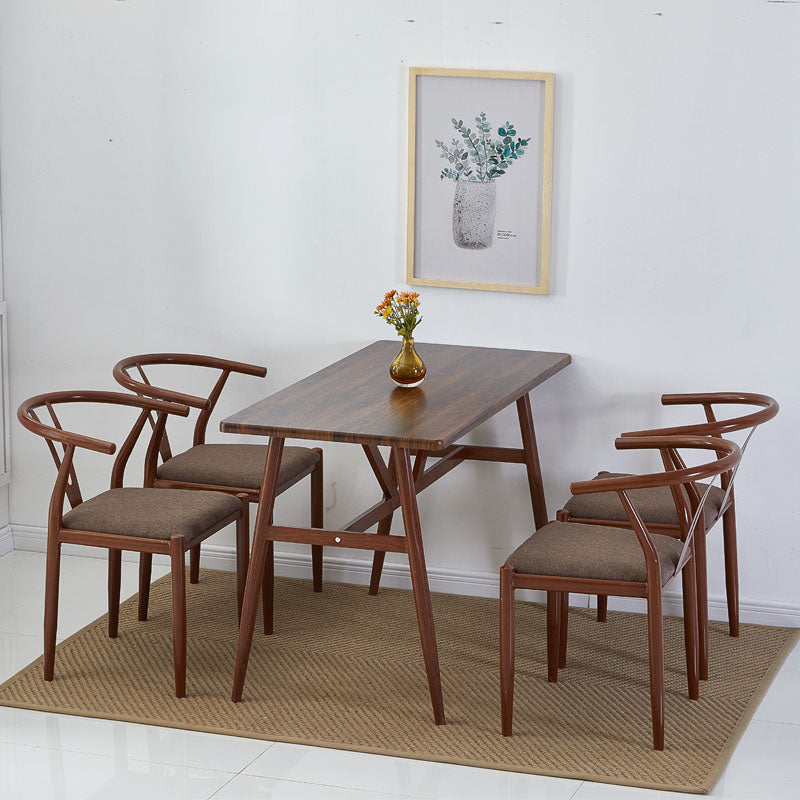 Silla de estilo moderno, silla auxiliar sin brazos con patas de metal para cocina