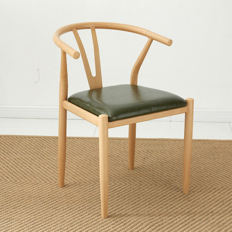 Silla de estilo moderno, silla auxiliar sin brazos con patas de metal para cocina