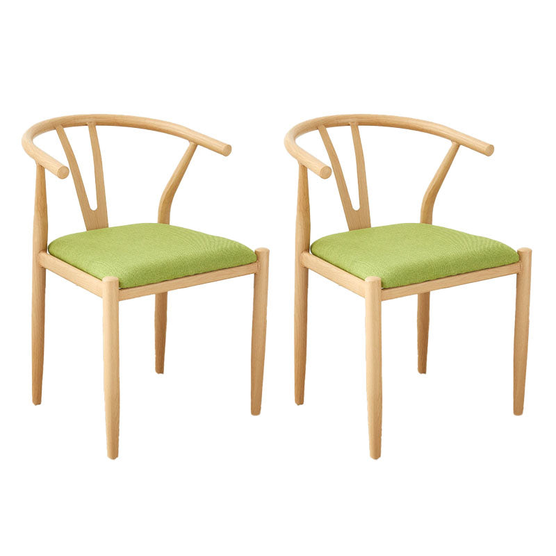 Silla de estilo moderno, silla auxiliar sin brazos con patas de metal para cocina