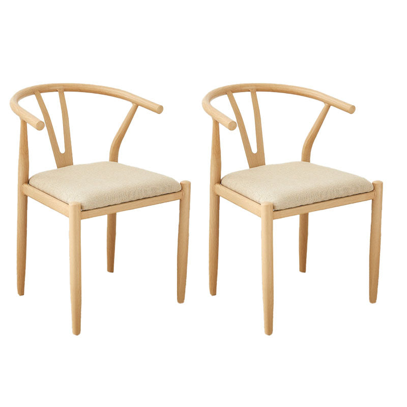 Silla de estilo moderno, silla auxiliar sin brazos con patas de metal para cocina
