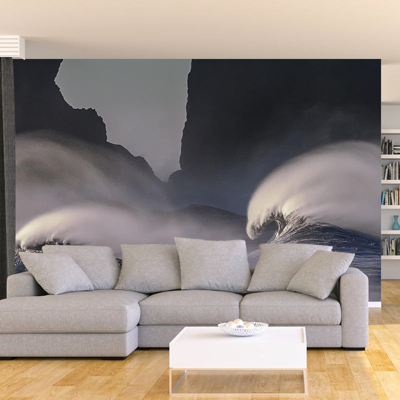 Washable Stain Resistant Mural Wallpaper Sea Scenery Indoor Wall Mural