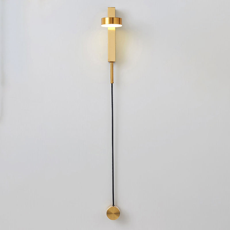 Runde Form Metallwand Licht moderner Stil 1 Lichtwandhalterung Licht