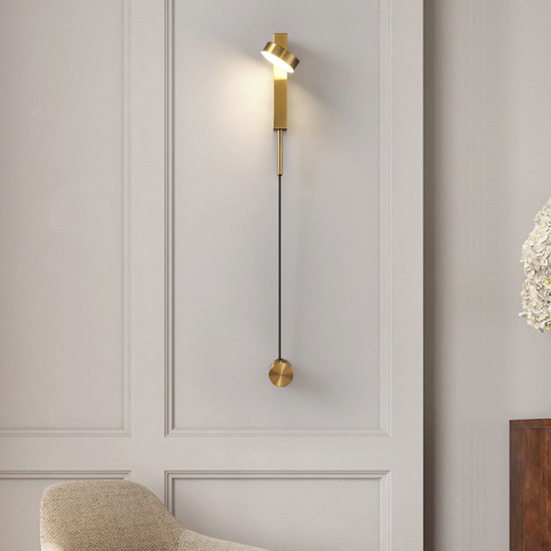 Runde Form Metallwand Licht moderner Stil 1 Lichtwandhalterung Licht