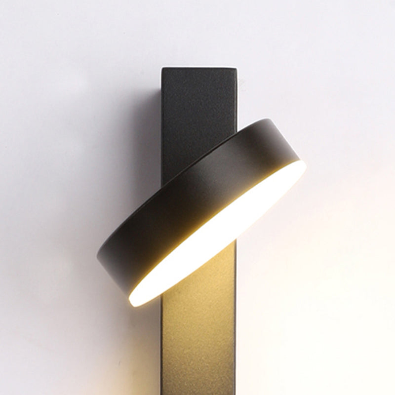 Runde Form Metallwand Licht moderner Stil 1 Lichtwandhalterung Licht