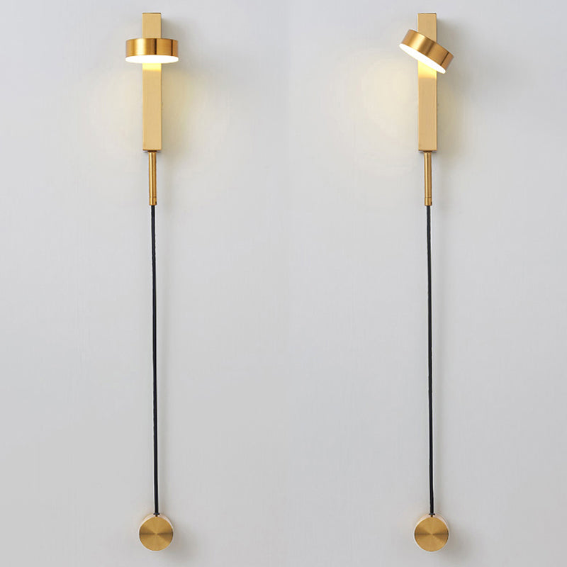 Runde Form Metallwand Licht moderner Stil 1 Lichtwandhalterung Licht