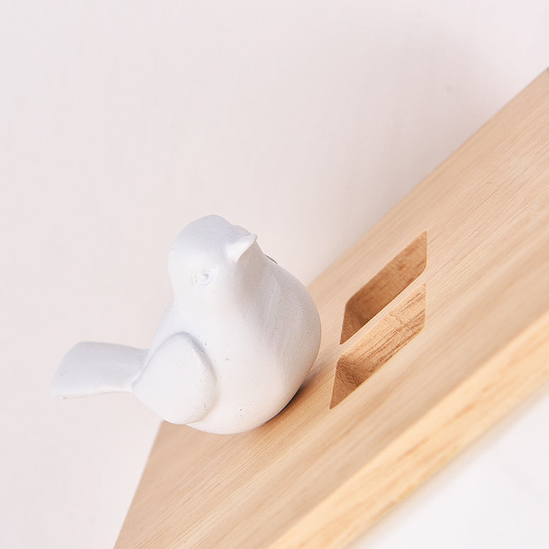 Holzwandleuchte ohne Pflanzen moderne Wandleuchte für das Wohnzimmer