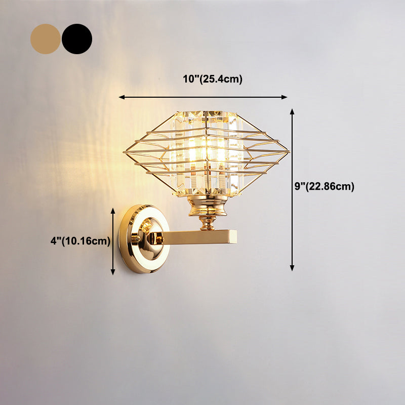 1 lumière géométrique murale lesmpes