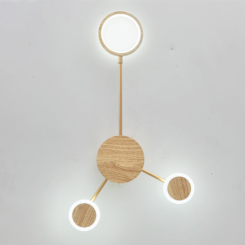 Multi -Leuchten rechteckige Wandlampen moderne Metallwandlampen im modernen Stil