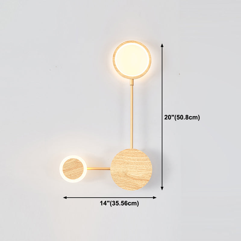 Multi -Leuchten rechteckige Wandlampen moderne Metallwandlampen im modernen Stil