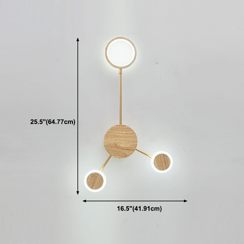 Multi -Leuchten rechteckige Wandlampen moderne Metallwandlampen im modernen Stil