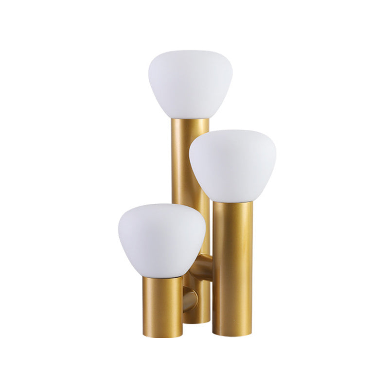 Geometry Table Lamps Modern Style Metal 3-Light Table Lights for Bedroom