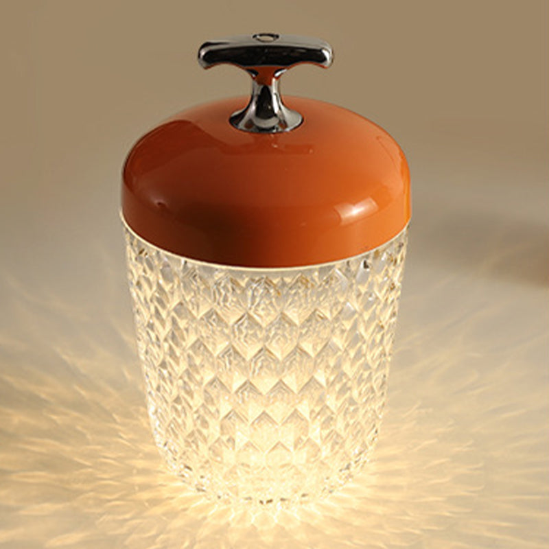 Unique Shape Table Lamp Modern Style Acrylic Single Light Table Light