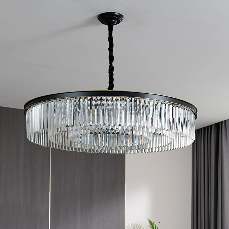 Luz de lámpara de lámpara de estilo moderno CRISTAL Multi Head Light para sala de estar