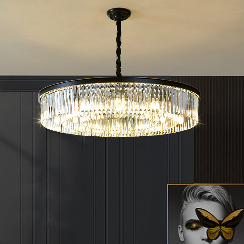 Luz de lámpara de lámpara de estilo moderno CRISTAL Multi Head Light para sala de estar