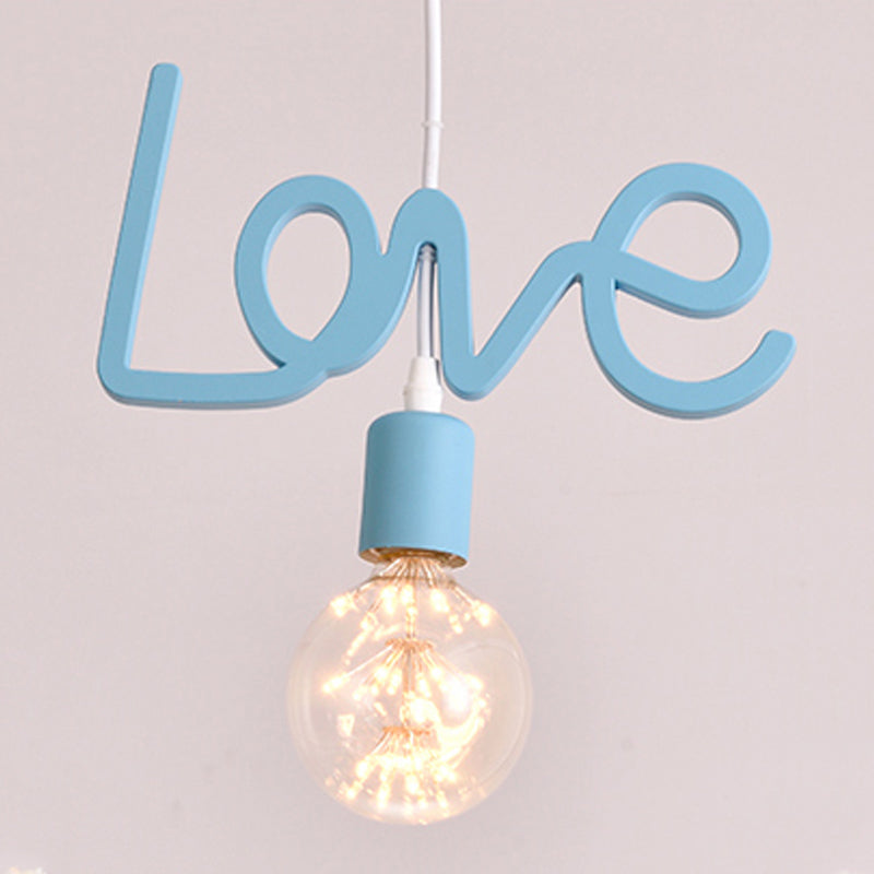 Luminaire de pendentif en métal nordique 1 mini-lumière de plafond suspendu pour porche