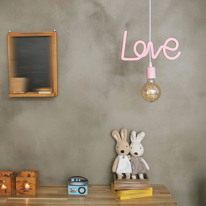 Luminaire de pendentif en métal nordique 1 mini-lumière de plafond suspendu pour porche