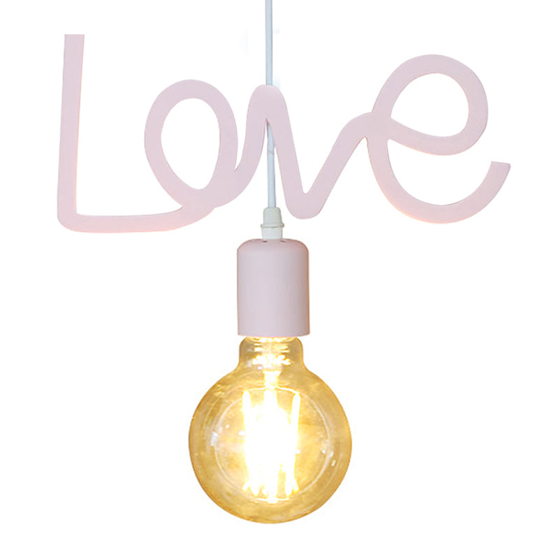 Luminaire de pendentif en métal nordique 1 mini-lumière de plafond suspendu pour porche