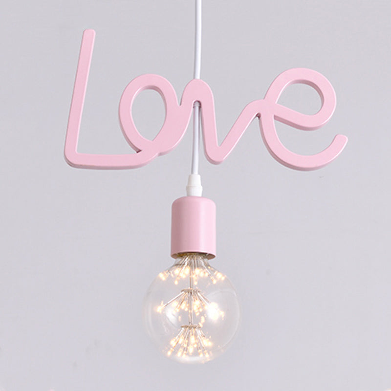 Luminaire de pendentif en métal nordique 1 mini-lumière de plafond suspendu pour porche