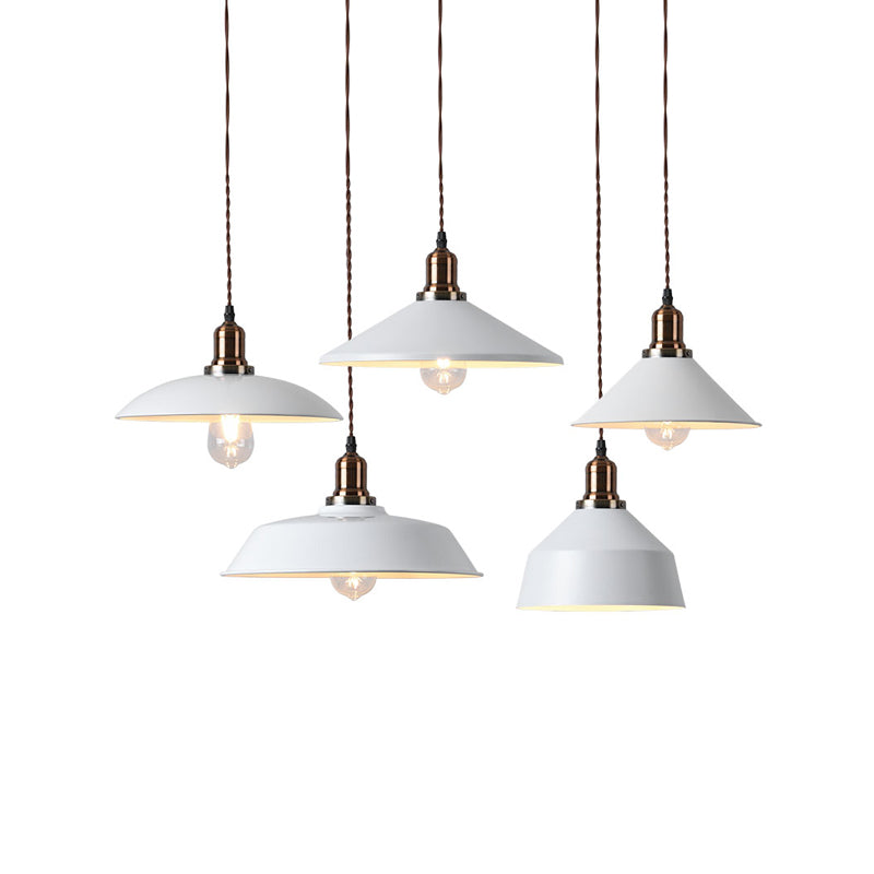 Metal Suspension Pendant Light Industrial Pendant Lighting Fixture