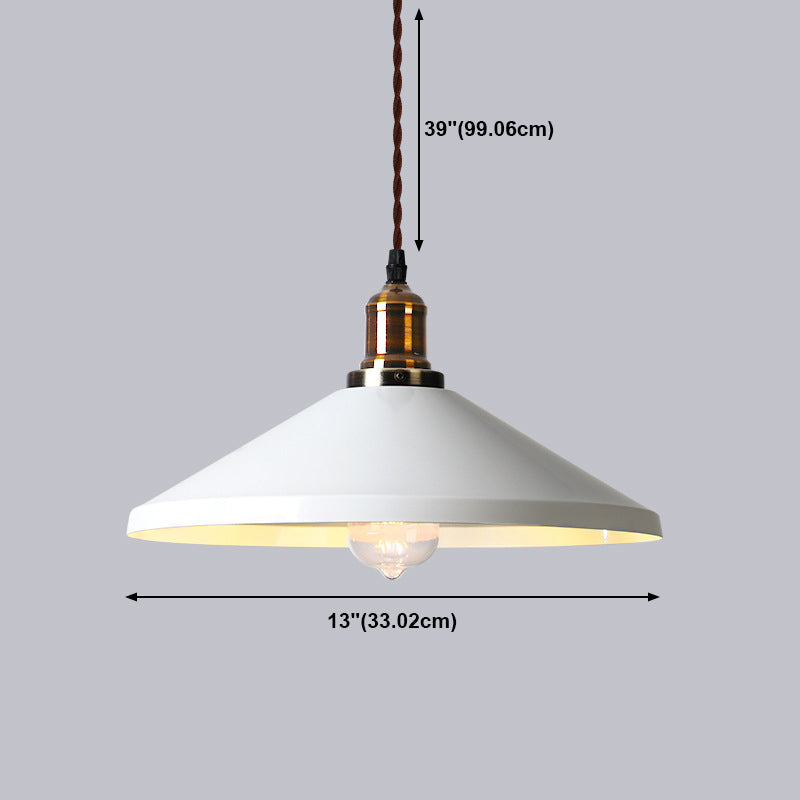 Metal Suspension Pendant Light Industrial Pendant Lighting Fixture