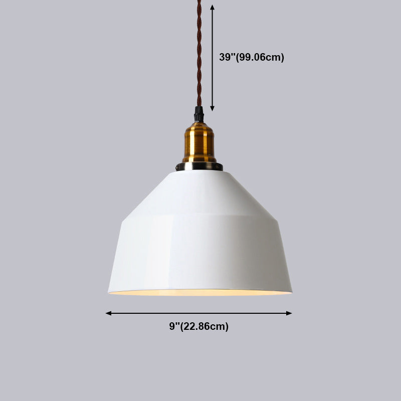 Metal Suspension Pendant Light Industrial Pendant Lighting Fixture