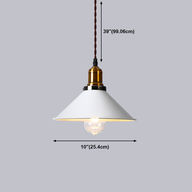 Metal Suspension Pendant Light Industrial Pendant Lighting Fixture