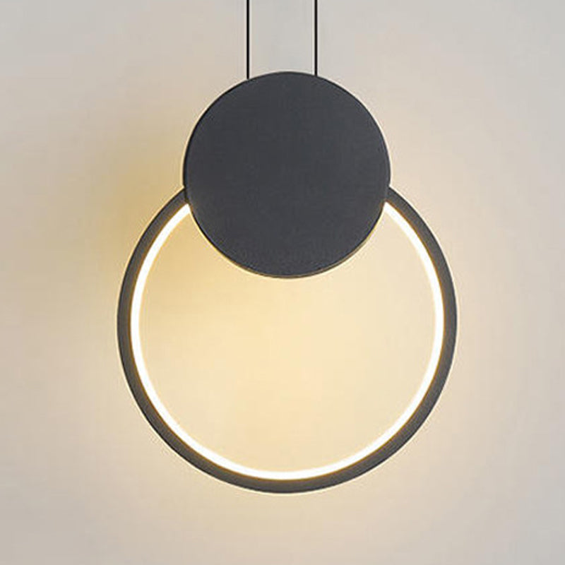 Geometric Ceiling Pendant Light Metal Modern LED Pendant Lighting