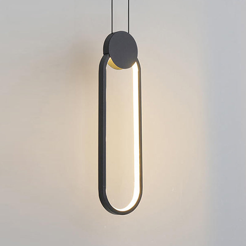 Geometric Ceiling Pendant Light Metal Modern LED Pendant Lighting