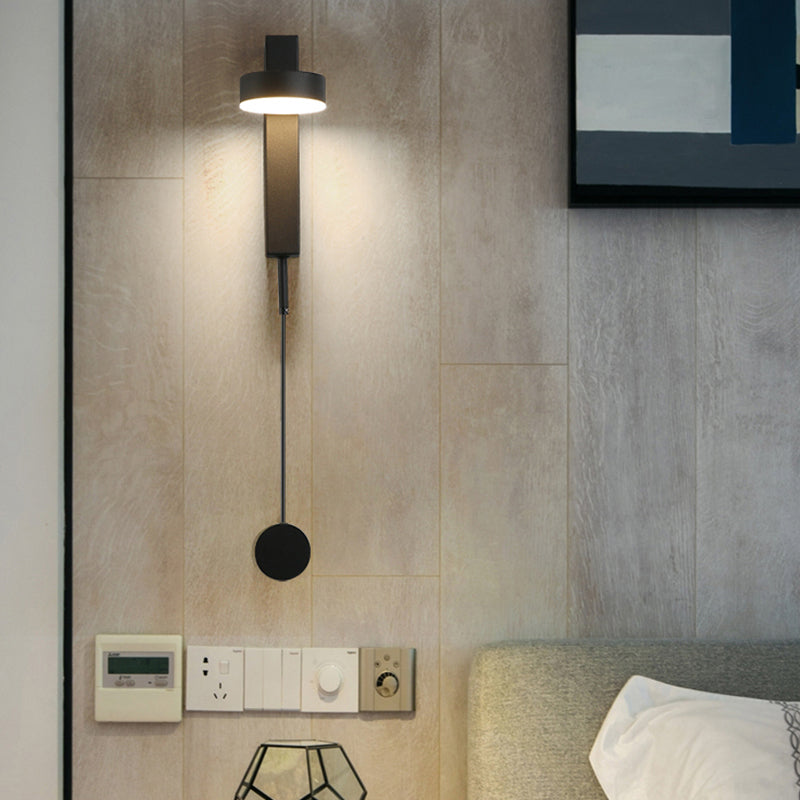 Runde Form Metall Wandleuchter moderner Stil mit einer Lichtwandhalterung Beleuchtung