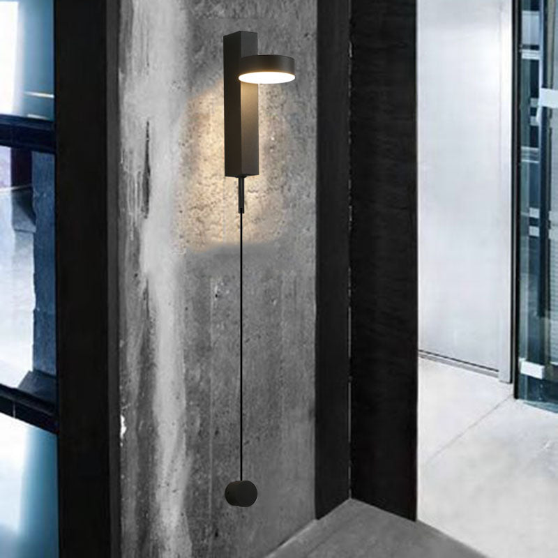 Runde Form Metall Wandleuchter moderner Stil mit einer Lichtwandhalterung Beleuchtung