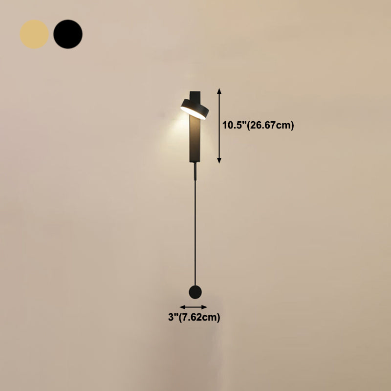 Runde Form Metall Wandleuchter moderner Stil mit einer Lichtwandhalterung Beleuchtung