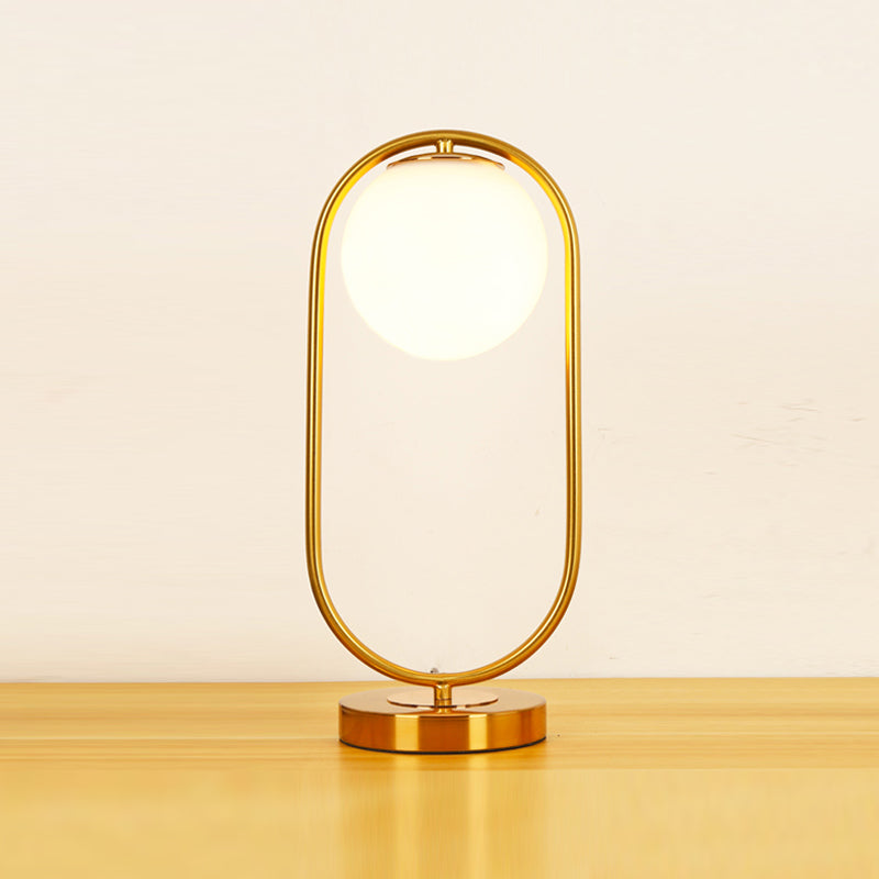 Glasball Schatten Schreibtisch Lampe Haushaltsschreibtisch Beleuchtung für Wohnzimmer