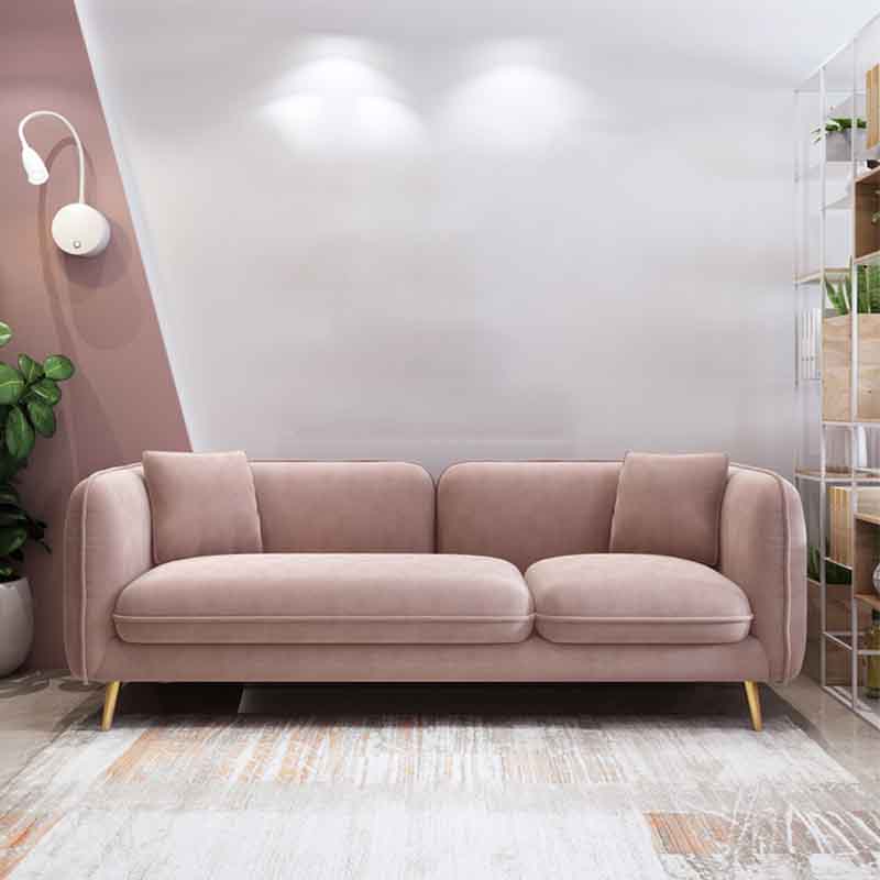 Tight Back Square Arm Ultra-Modern Sofa with Hair Pin Legs for Apartment
