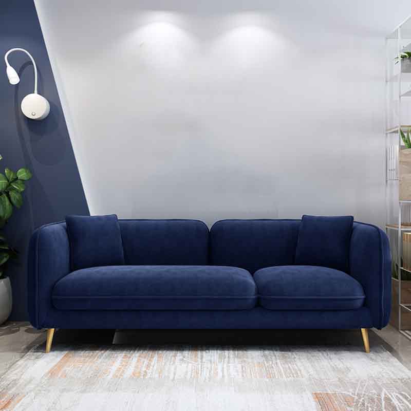 Tight Back Square Arm Ultra-Modern Sofa with Hair Pin Legs for Apartment