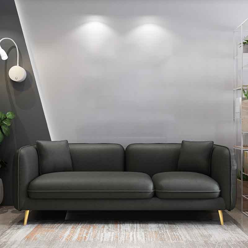 Tight Back Square Arm Ultra-Modern Sofa with Hair Pin Legs for Apartment