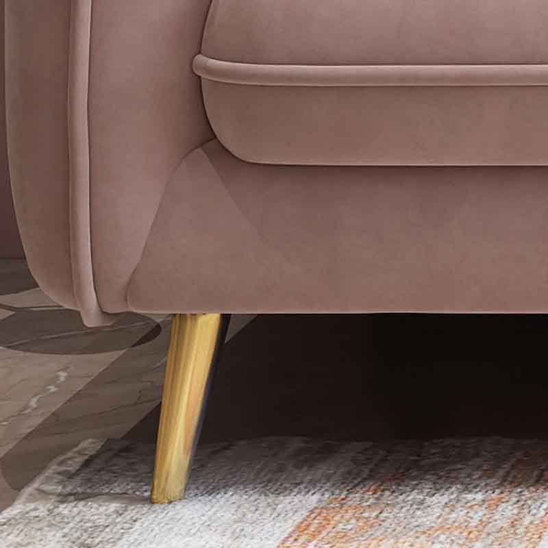 Tight Back Square Arm Ultra-Modern Sofa with Hair Pin Legs for Apartment