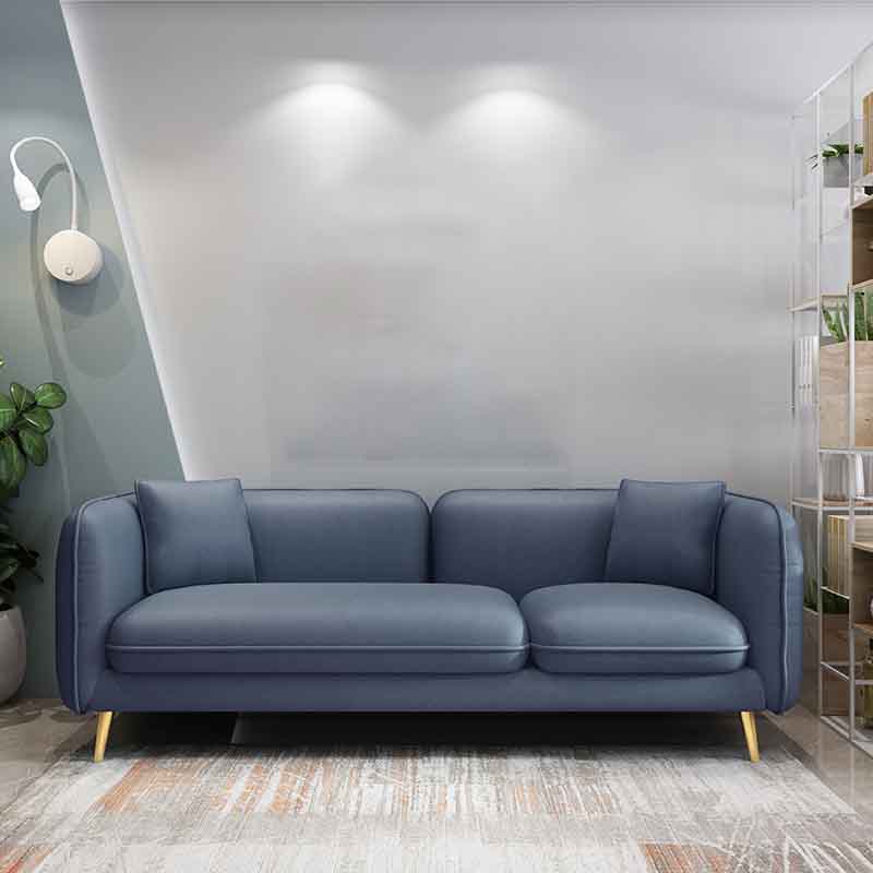 Tight Back Square Arm Ultra-Modern Sofa with Hair Pin Legs for Apartment
