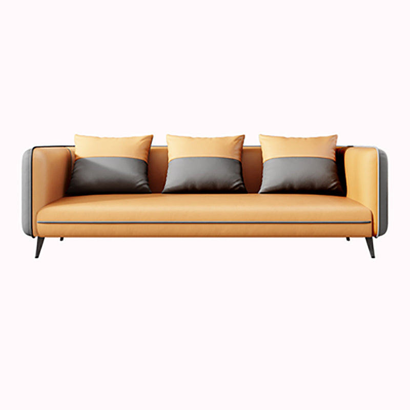 Modernes Büro-Smoking-Sofa mit Polsterkissen für Bonuszimmer, Wohnzimmer