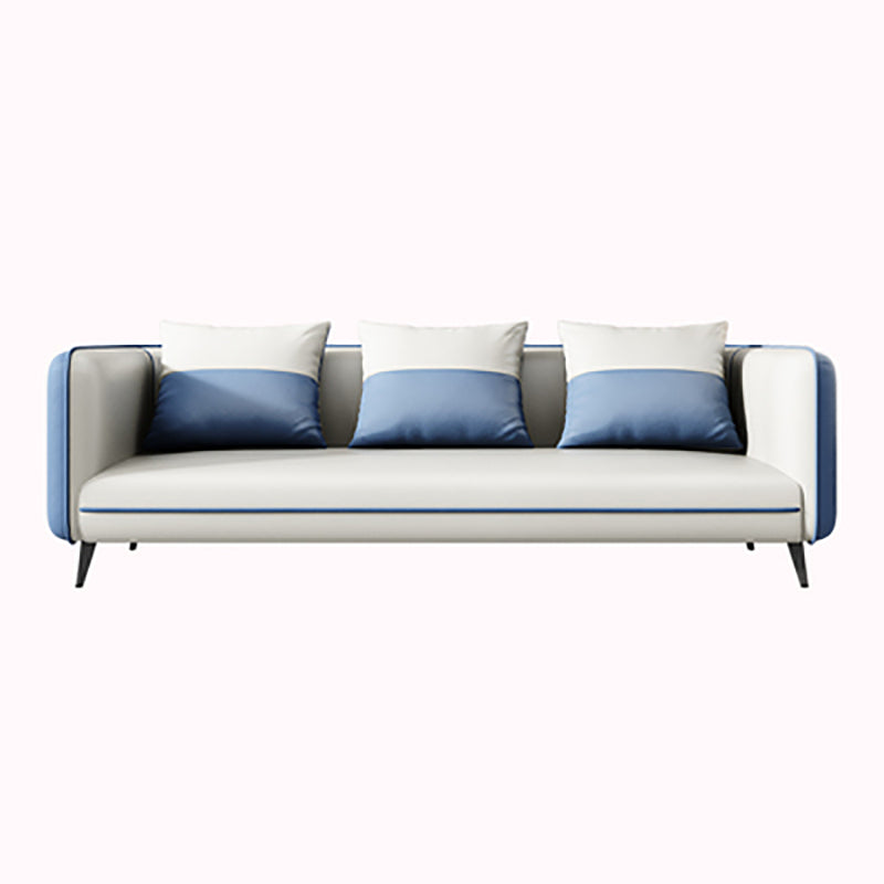 Modernes Büro-Smoking-Sofa mit Polsterkissen für Bonuszimmer, Wohnzimmer